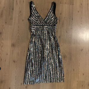LULU’S Light in the Night Sequin Dress